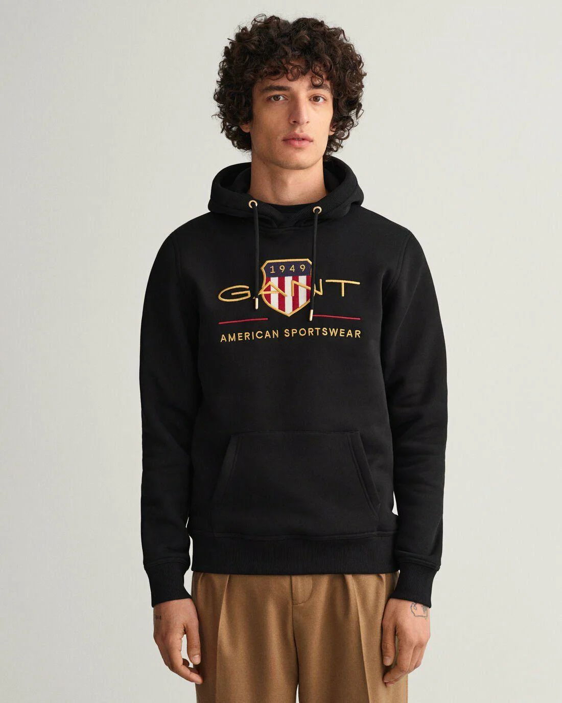 Hoodies And Sweats | Mens GANT Archive Shield Hoodie Black