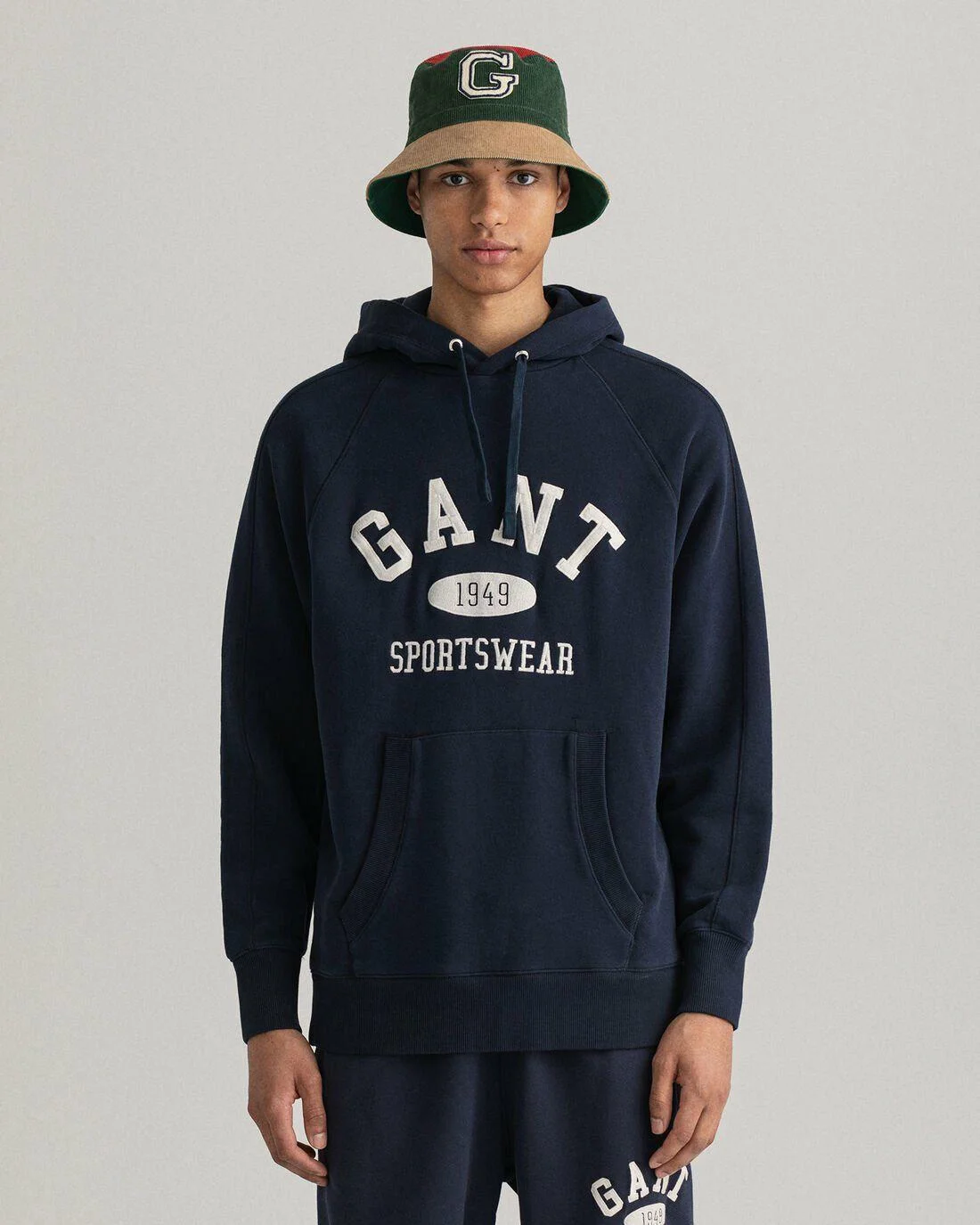 Hoodies And Sweats | Mens GANT Collegiate Hoodie Evening Blue