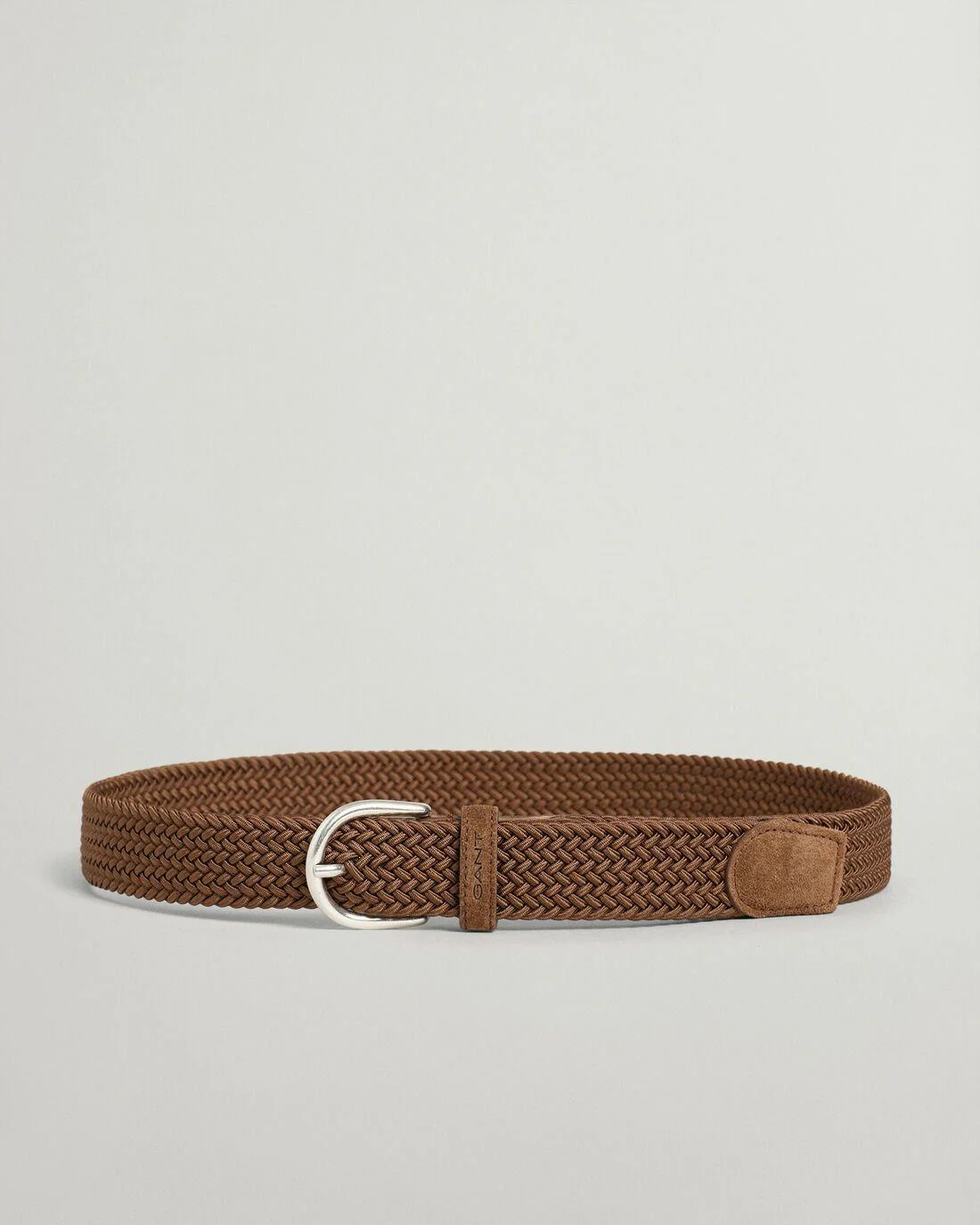 Belts | Womens GANT Elastic Braid Belt Roasted Walnut