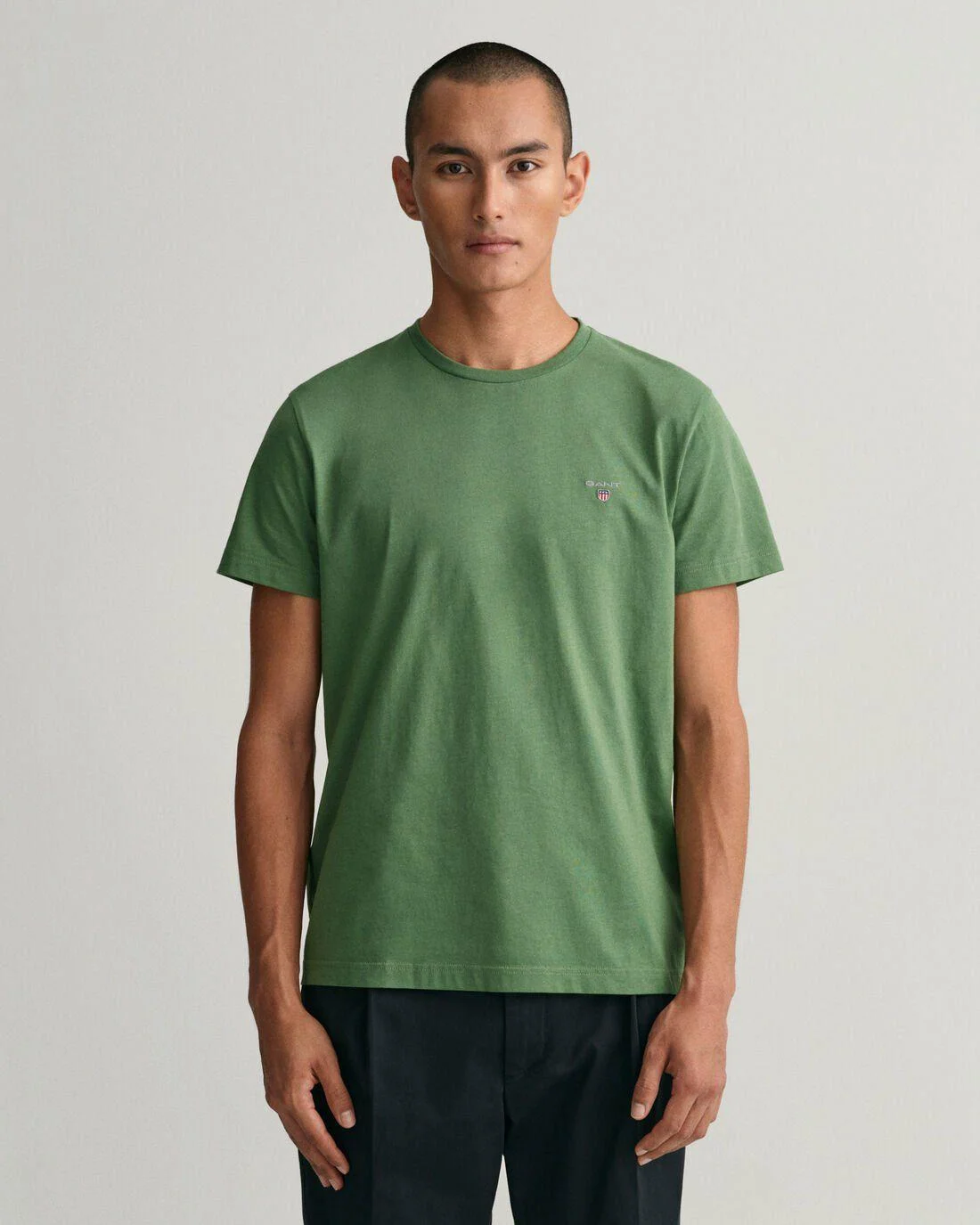 T-Shirts | Mens GANT Original T-Shirt Leaf Green