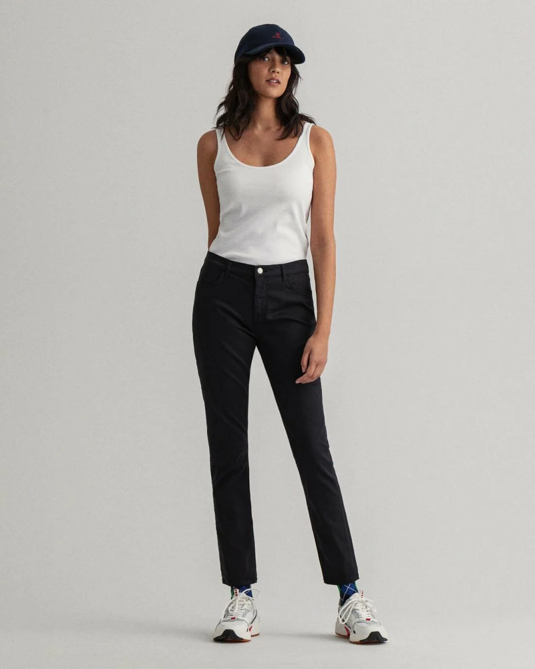 Jeans | Womens GANT Nella Skinny Travel Color Jeans Black