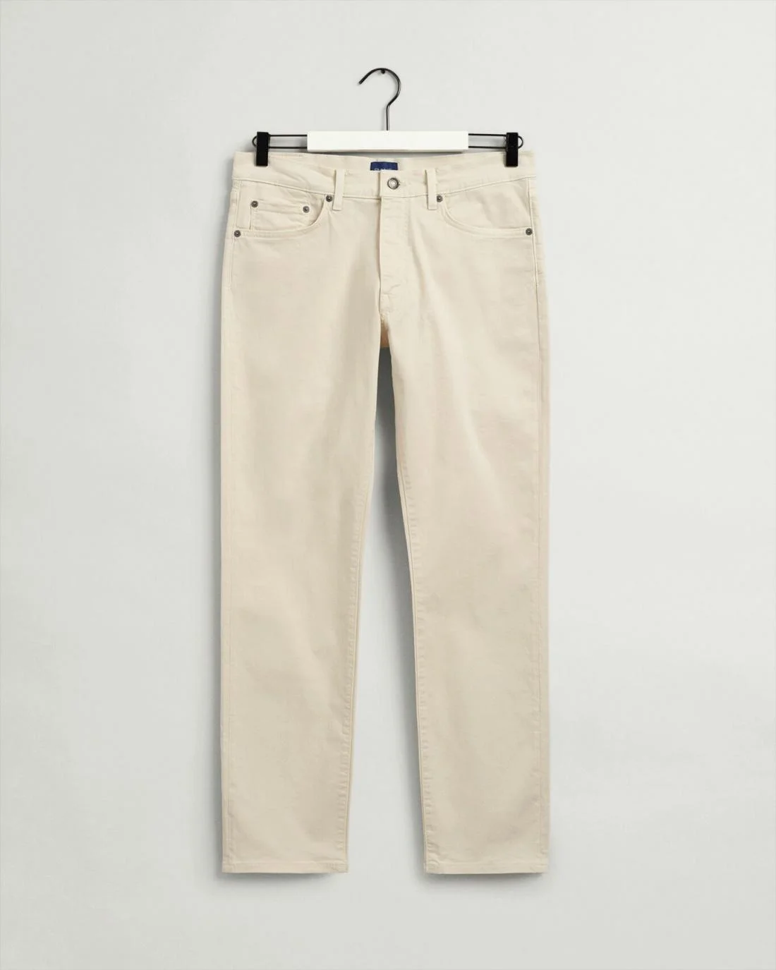 Jeans | Mens GANT Arley Regular Fit Desert Jeans Caulk White