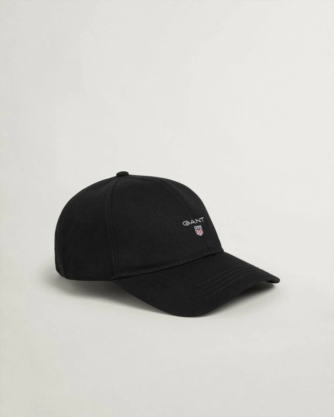 Caps And Hats | Mens GANT Cotton Twill Cap Black