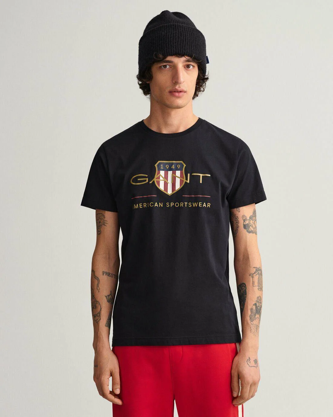 T-Shirts | Mens GANT Archive Shield T-Shirt Black