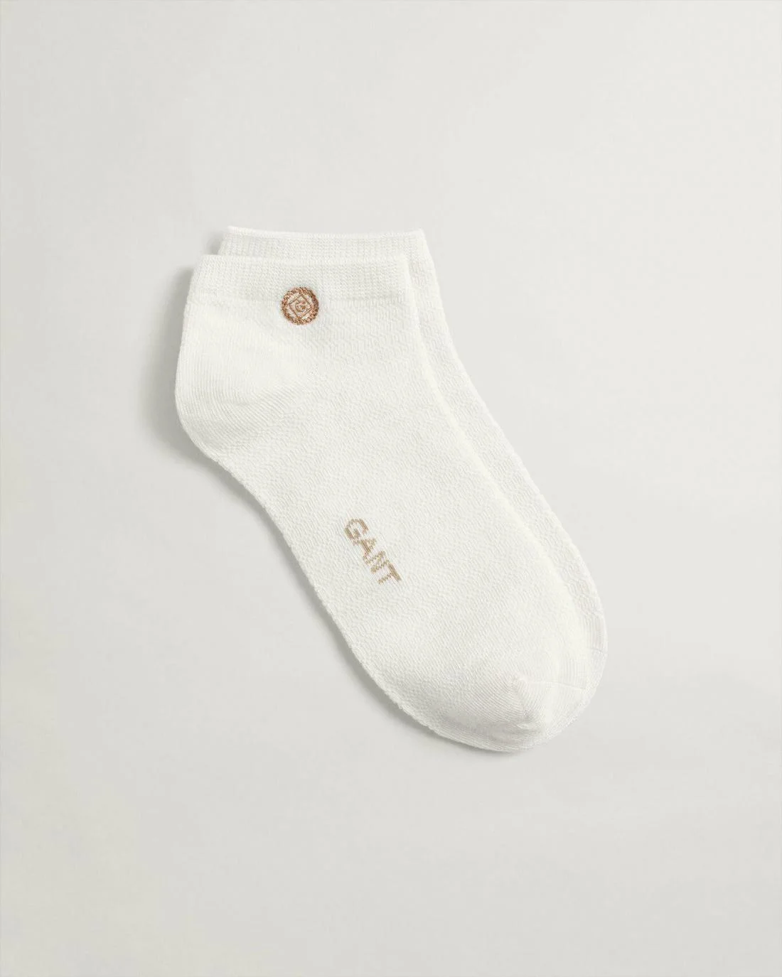 Socks | Womens GANT Viscose Ankle Socks Eggshell