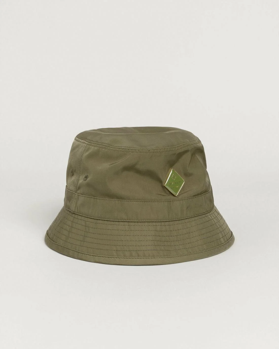 Caps And Hats | Mens GANT Diamond G Shiny Bucket Hat Utility Green