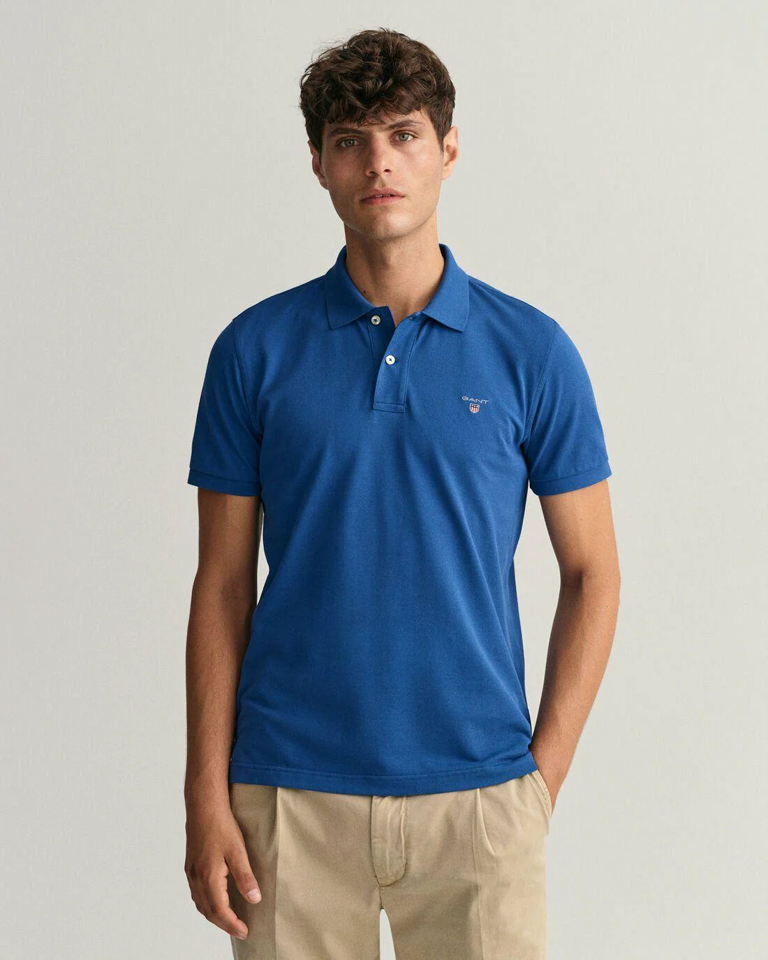 Polo Shirts | Mens GANT Original Piqué Polo Shirt Lake Blue