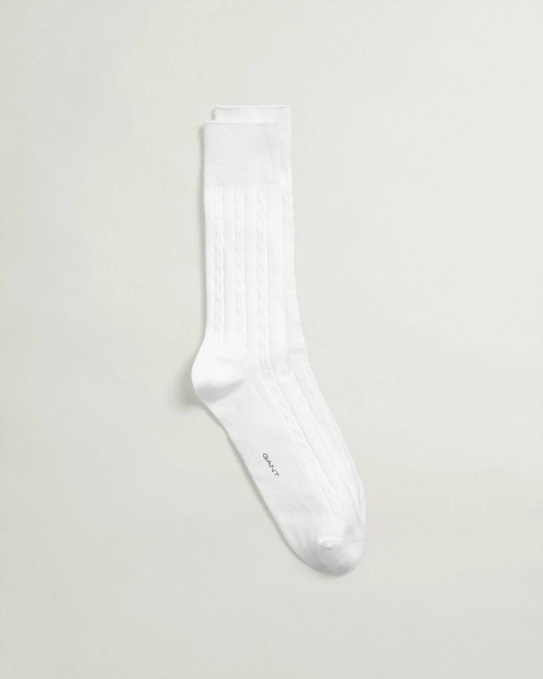 Socks | Mens GANT Cable Socks White