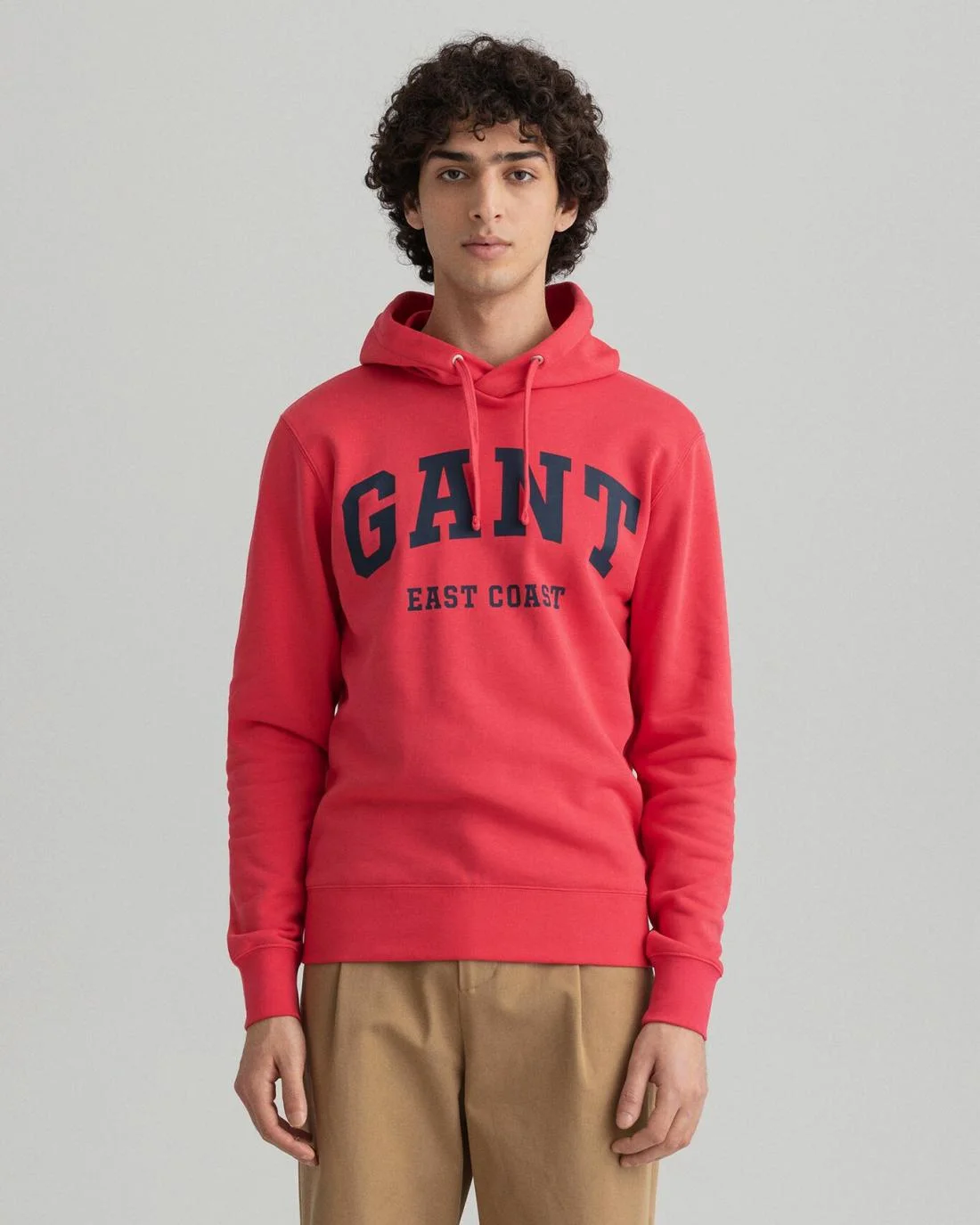 Hoodies And Sweats | Mens GANT Logo Hoodie Watermelon Pink