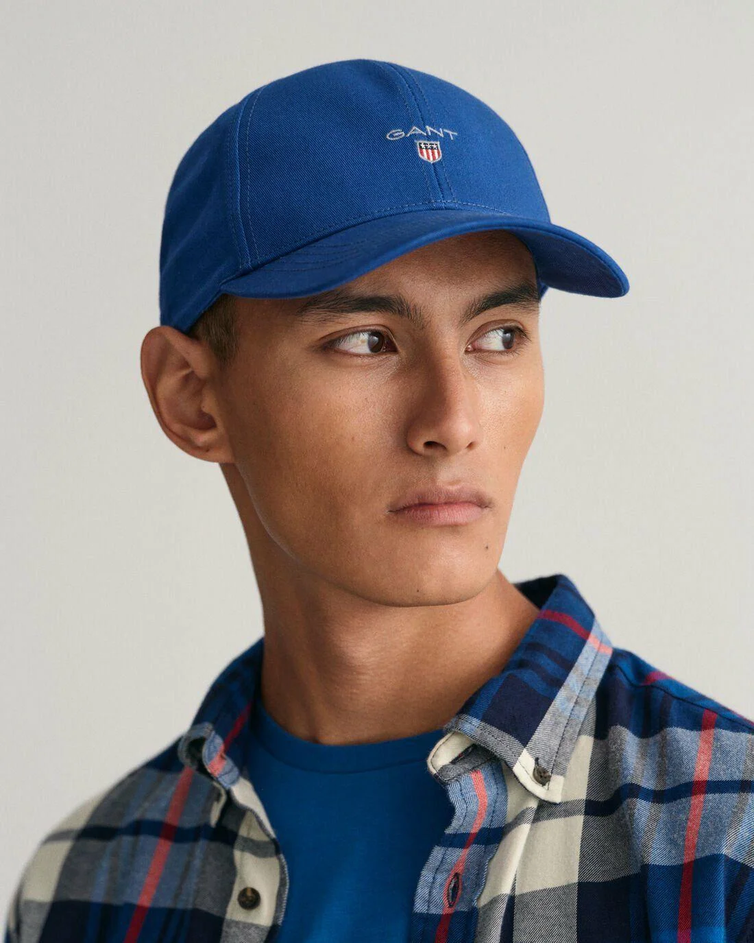 Caps And Hats | Mens GANT High Cotton Twill Cap Lake Blue