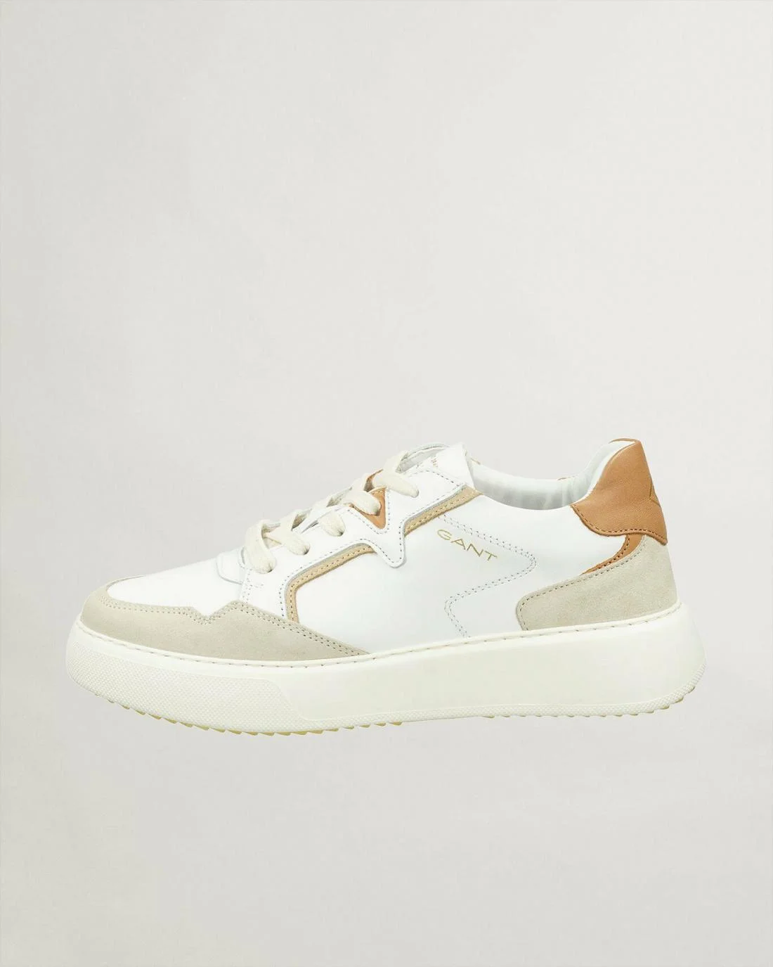 Shoes And Trainers | Womens GANT Custly Sneakers Caulk White