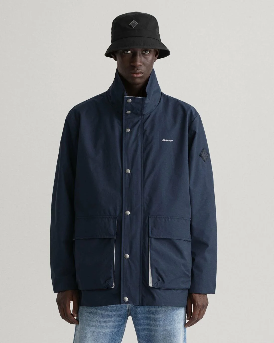 Jackets And Coats | Mens GANT Mist Jacket Marine