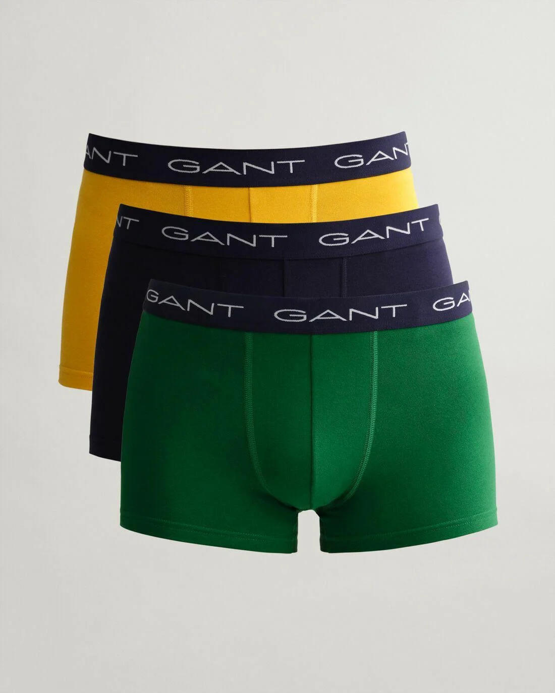 Underwear | Mens GANT 3-Pack Trunks Lavish Green