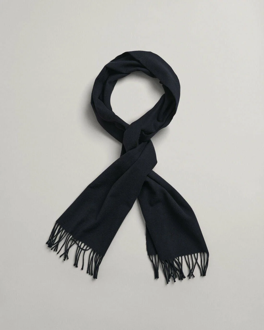 Gloves &amp; Scarves | Mens GANT Solid Wool Scarf Evening Blue