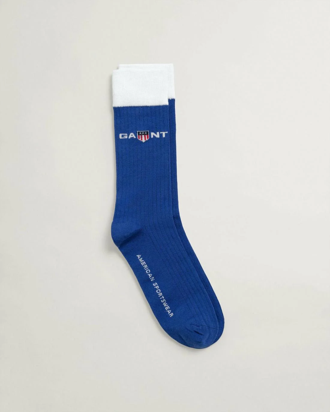 Socks | Mens GANT Retro Shield Socks College Blue