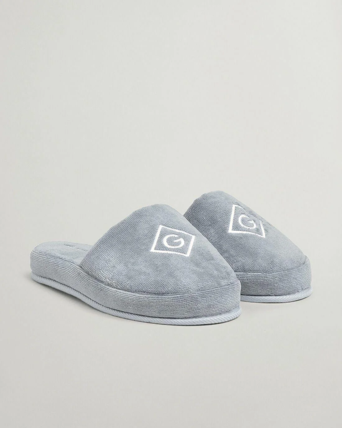 Nightwear | Mens GANT Icon G Slippers Elephant Grey