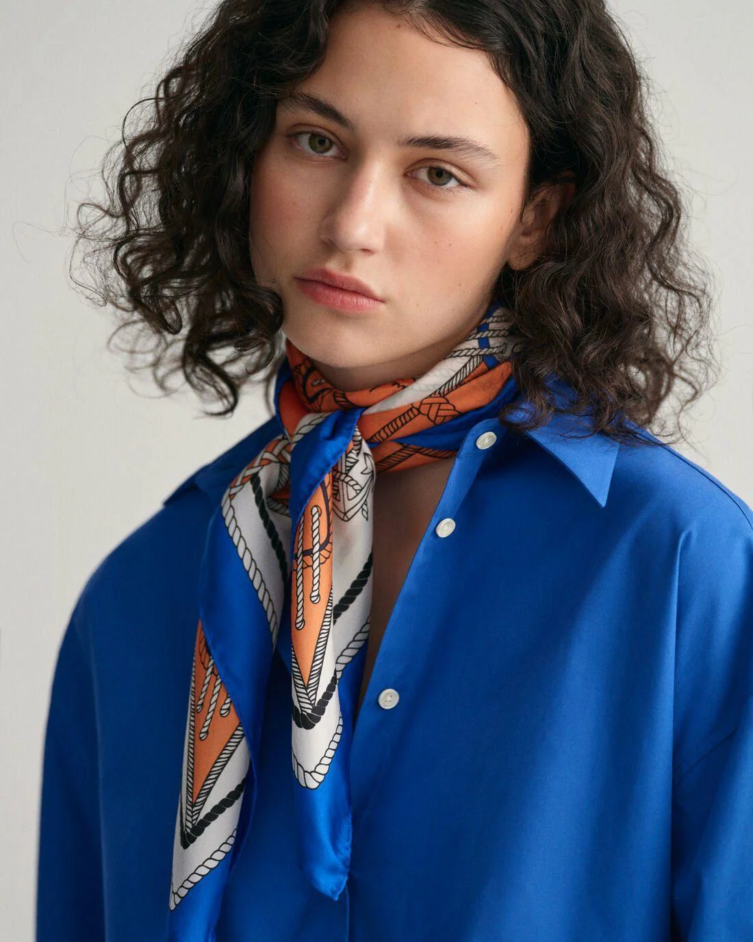 Scarves | Womens GANT Silk Scarf Apricot Orange