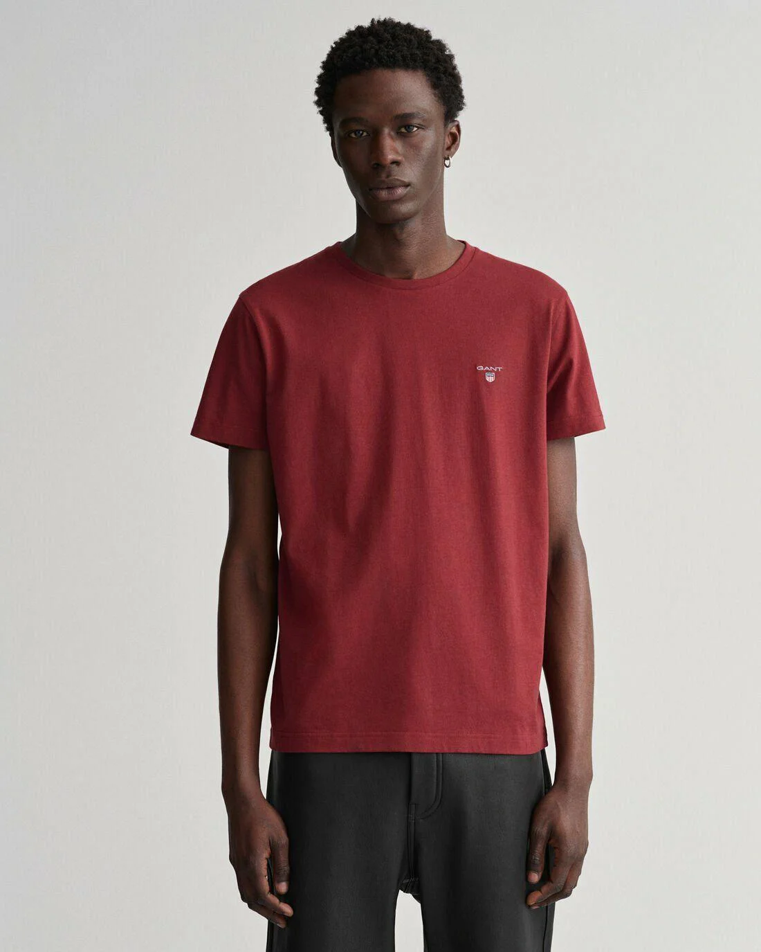 T-Shirts | Mens GANT Original T-Shirt Plumped Red