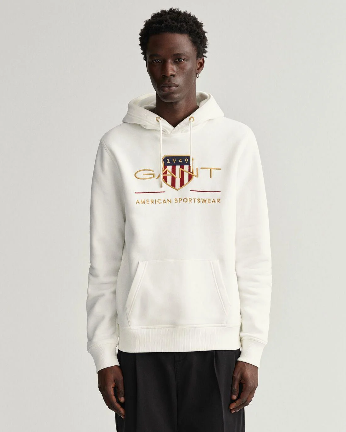 Hoodies And Sweats | Mens GANT Archive Shield Hoodie Eggshell