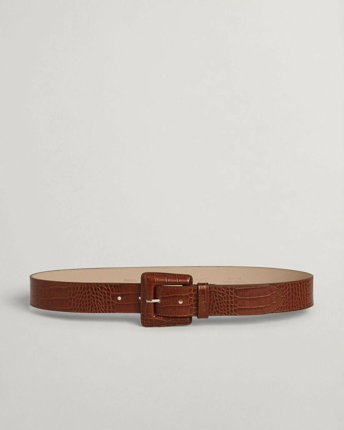 Belts | Womens GANT Embossed Belt Clay Brown