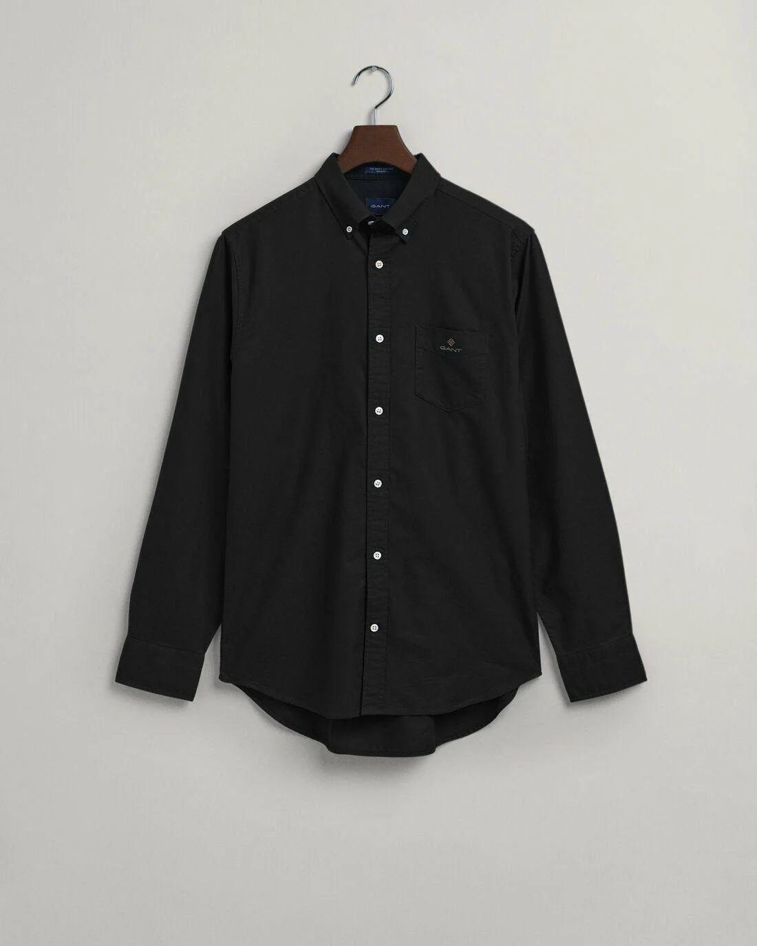 Shirts | Mens GANT Regular Fit Beefy Oxford Shirt Black