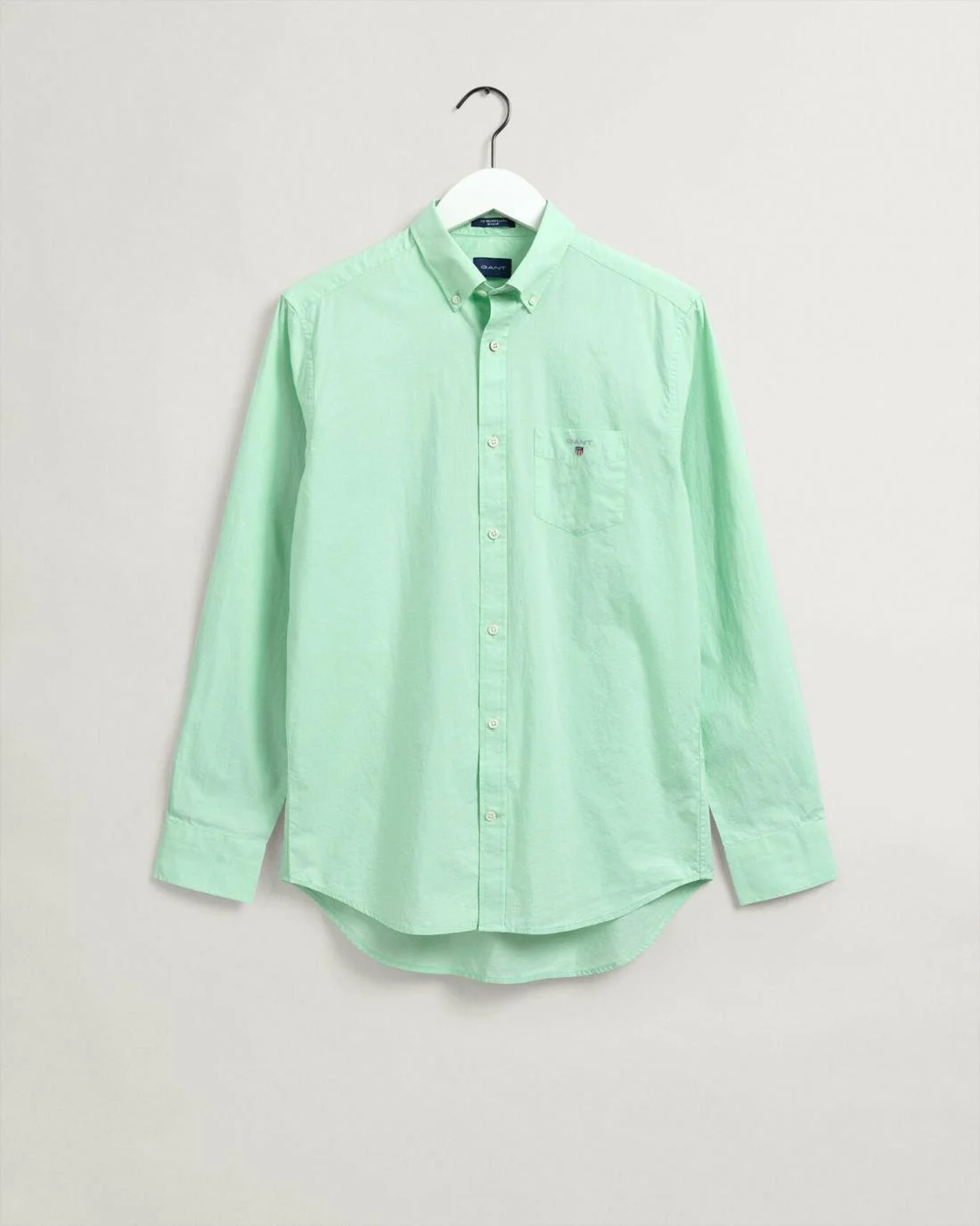 Shirts | Mens GANT Regular Fit Broadcloth Shirt Absinthe Green