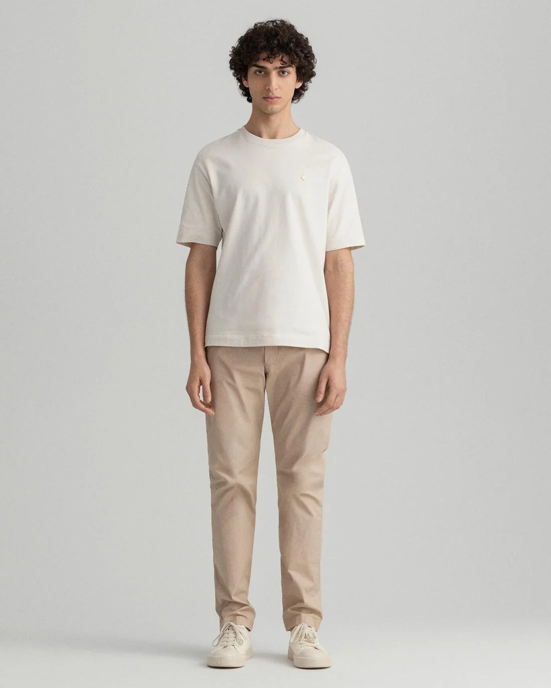 Chinos | Mens GANT Hallden Slim Fit Sunfaded Chinos Dry Sand