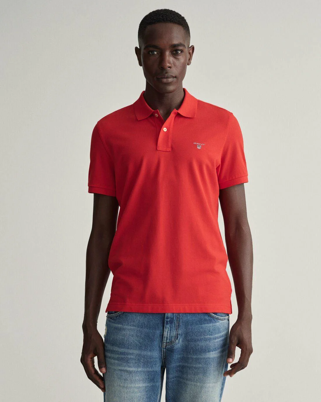 Polo Shirts | Mens GANT Original Piqué Polo Shirt Bright Red