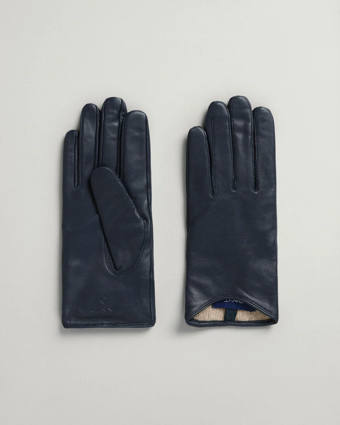 Gloves | Womens GANT Leather Gloves Marine