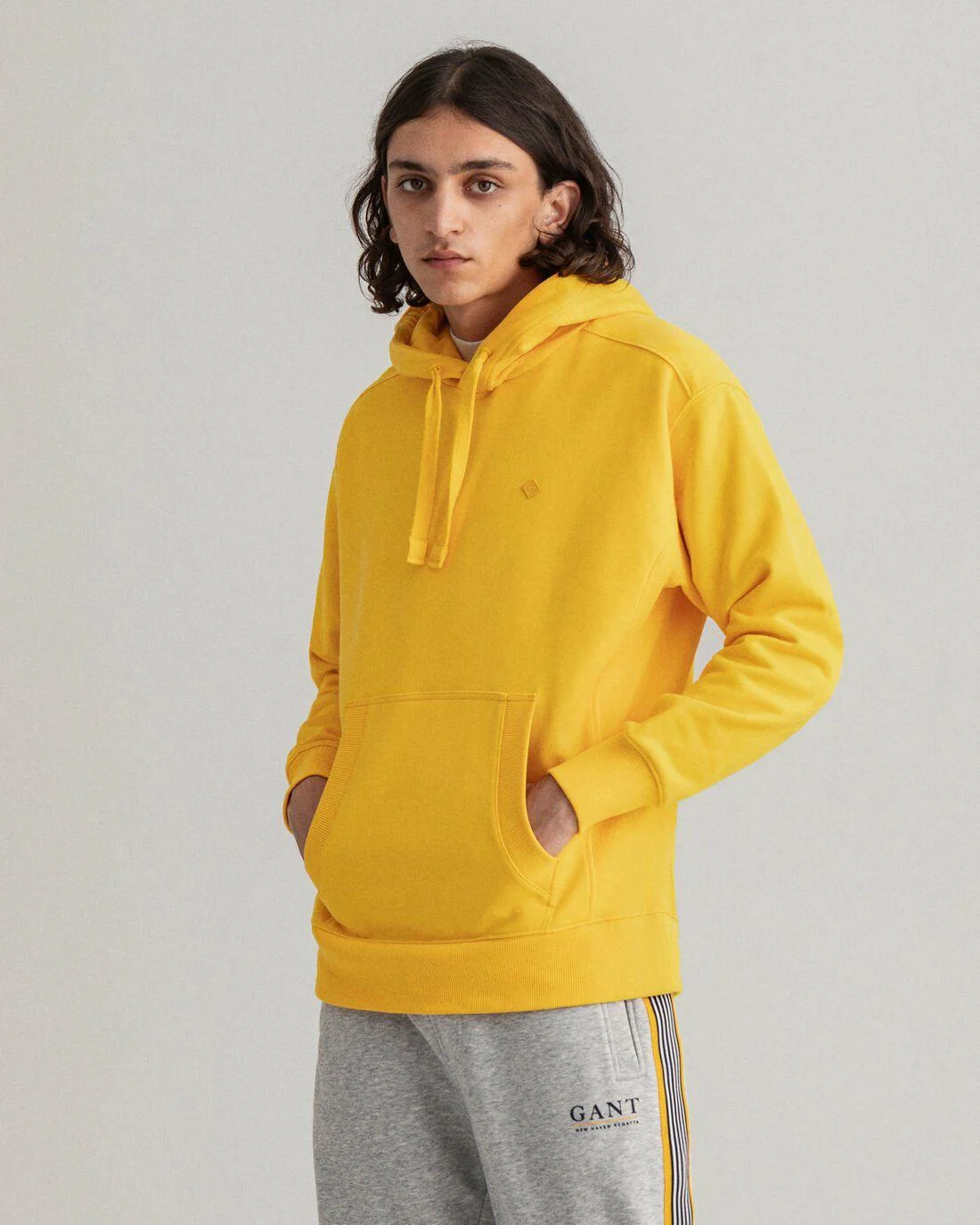 Hoodies And Sweats | Mens GANT Icon G Essential Sweat Hoodie Solar Power