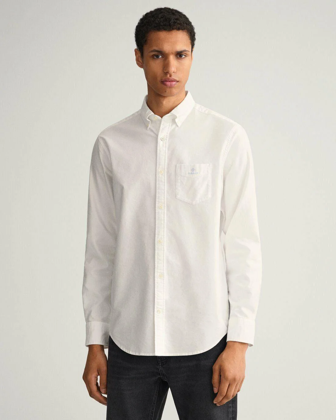 Shirts | Mens GANT Regular Fit Beefy Oxford Shirt Eggshell