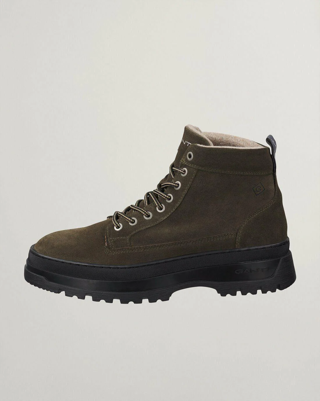 Shoes And Trainers | Mens GANT St Grip Mid Boots Hunter Green