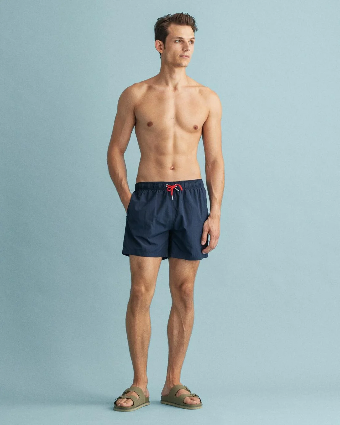 Shorts | Mens GANT Classic Fit Swim Shorts Marine