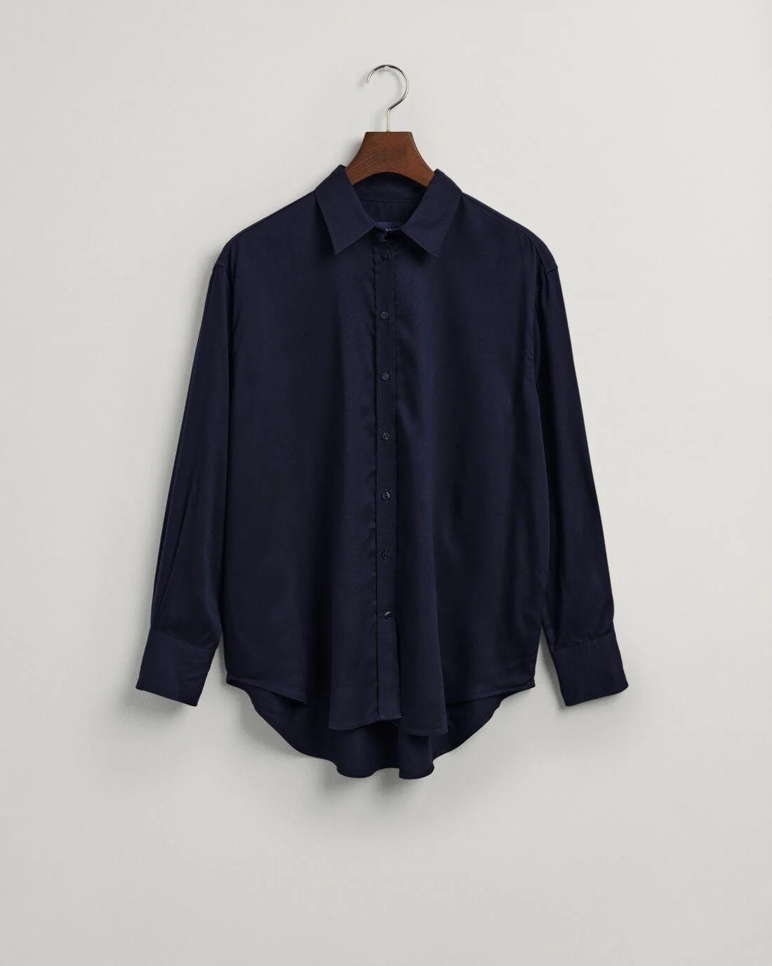 Shirts And Blouses | Womens GANT Relaxed Fit Twill Shirt Evening Blue