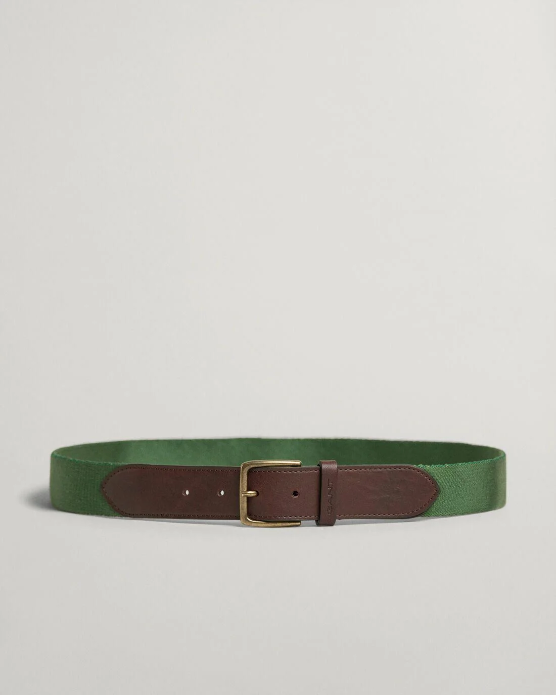 Belts | Mens GANT Webbing Belt Jade Green