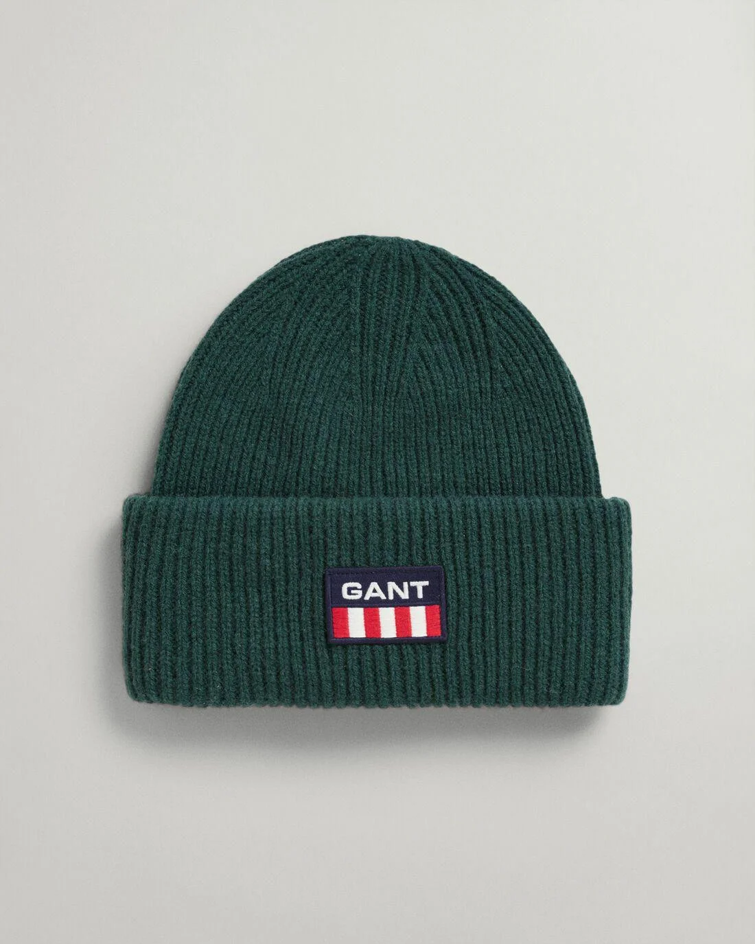 Caps And Hats | Mens GANT Retro Logo Beanie Storm Green