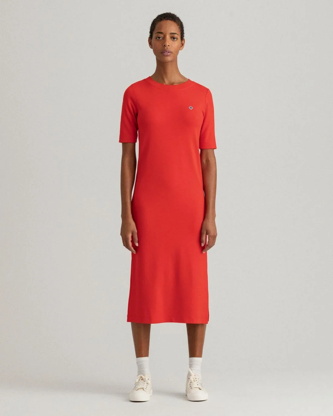 Dresses | Womens GANT Icon G Jersey Dress Bright Red