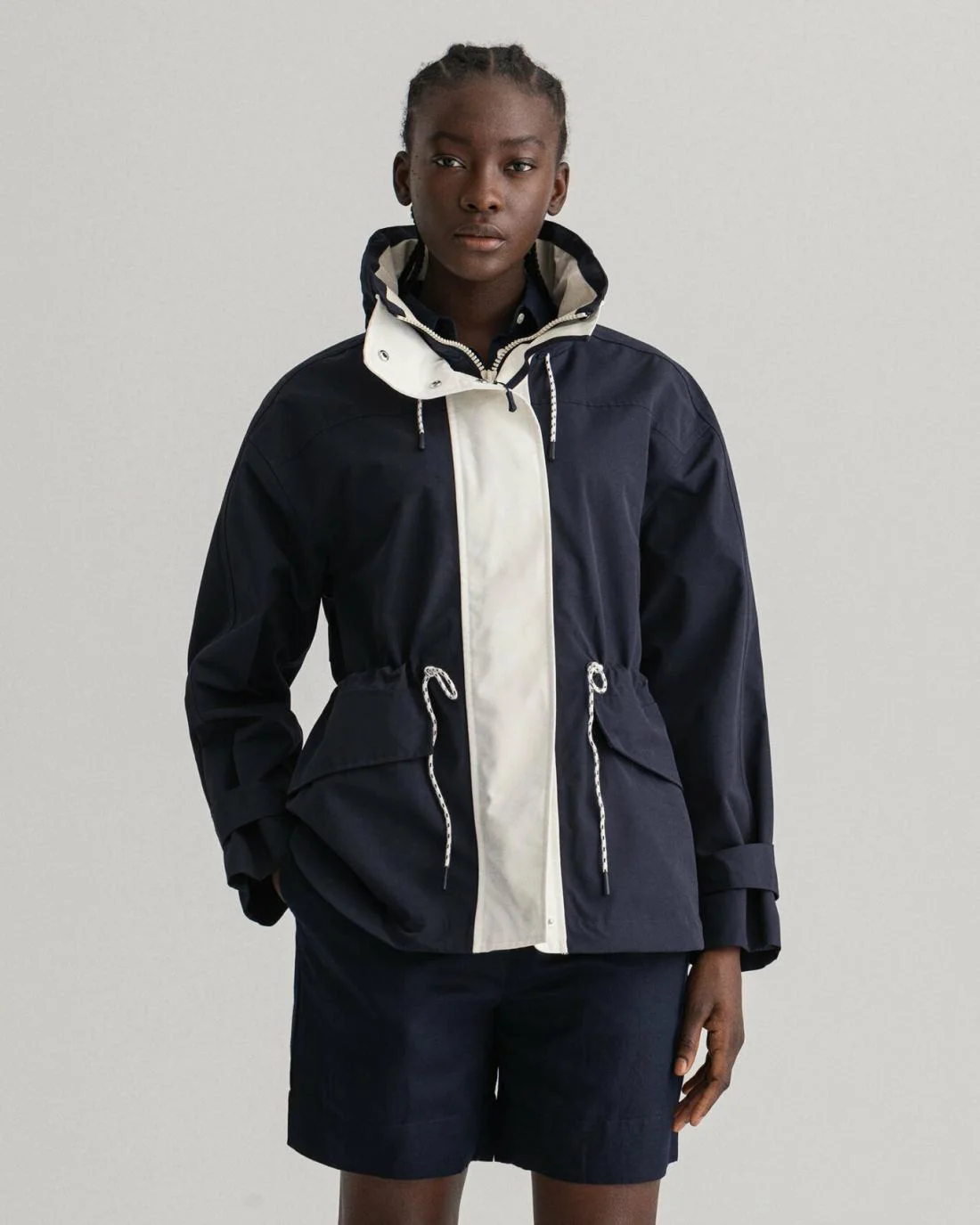 Jackets And Coats | Womens GANT Rough Weather Racer Jacket Evening Blue