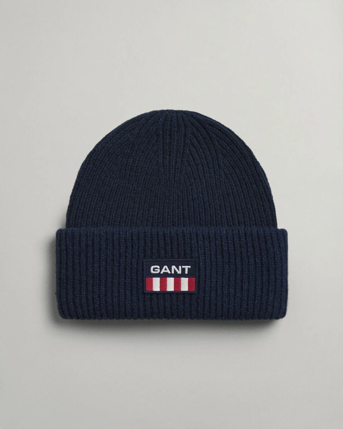 Caps And Hats | Mens GANT Retro Logo Beanie Evening Blue