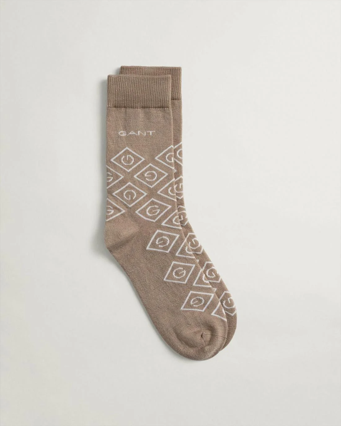 Socks | Womens GANT Icon G Socks Dark Khaki