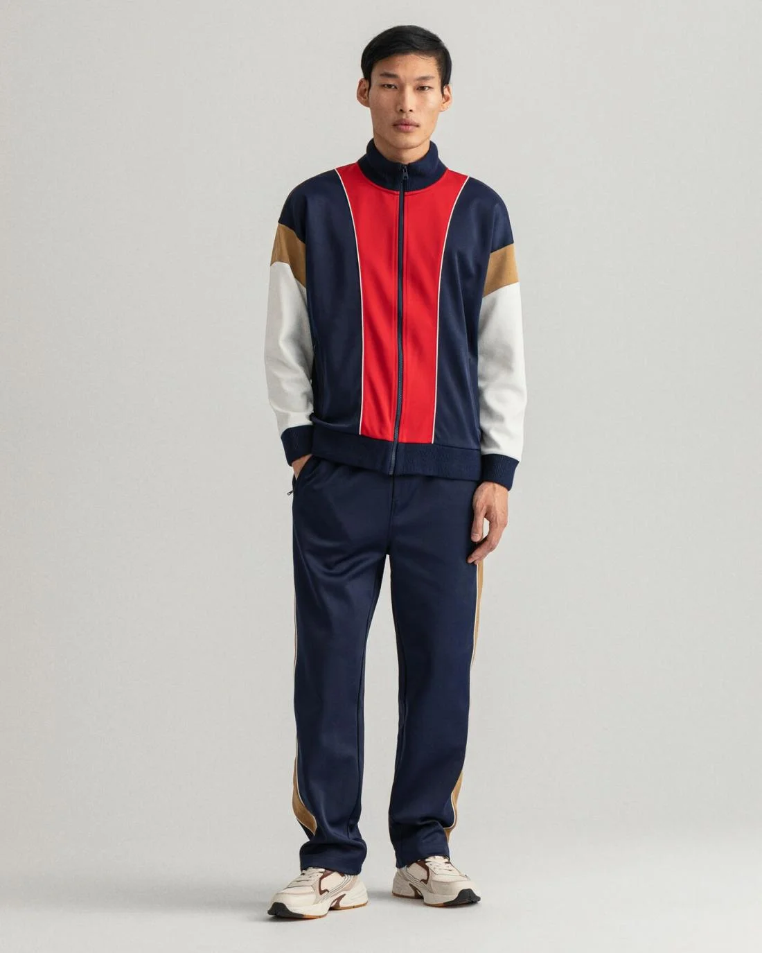 Hoodies And Sweats | Mens GANT Rough Weather Tracksuit Pants Evening Blue