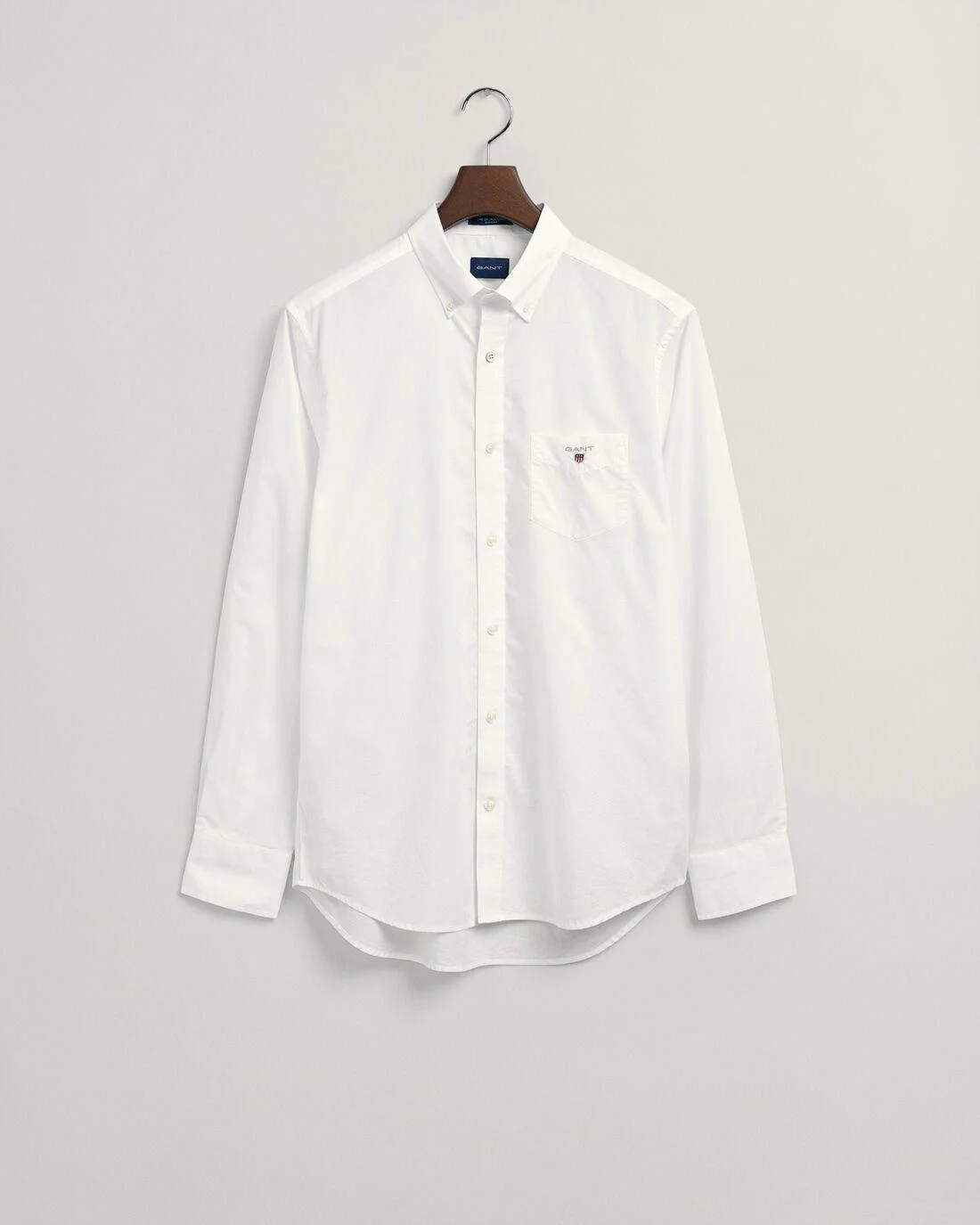 Shirts | Mens GANT Regular Fit Broadcloth Shirt White