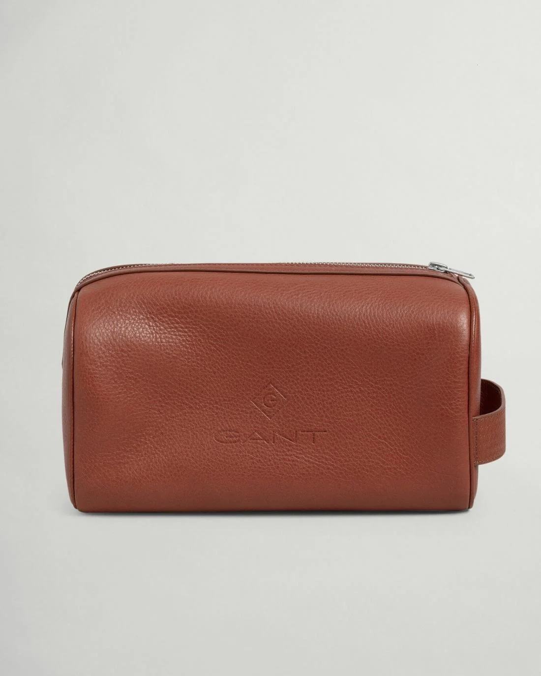 Bags | Mens GANT Leather Wash Bag Clay Brown