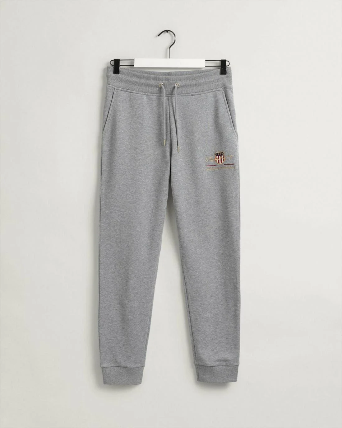 Hoodies And Sweats | Mens GANT Archive Shield Sweatpants Grey Melange