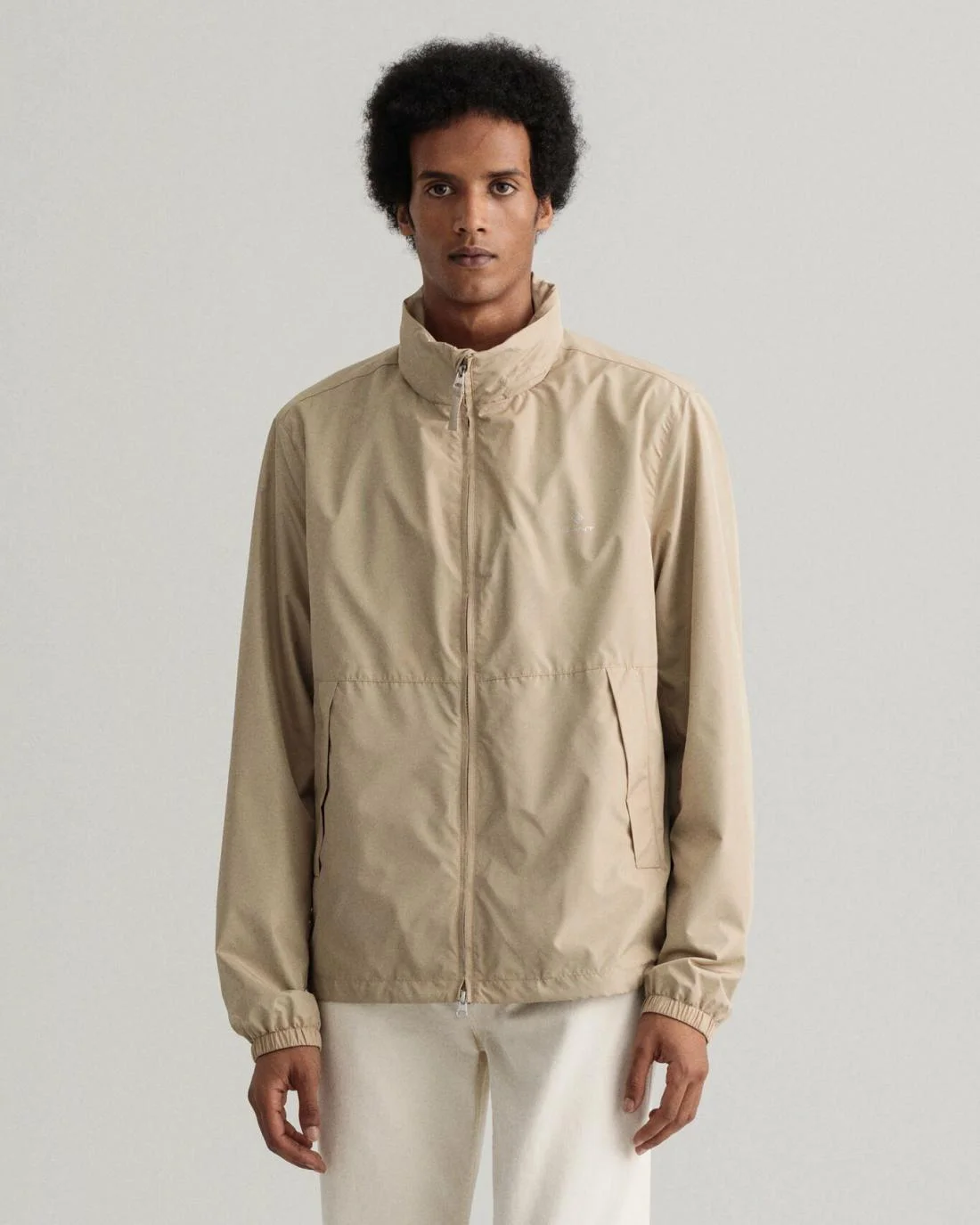 Jackets And Coats | Mens GANT Light Windshielder Dark Khaki