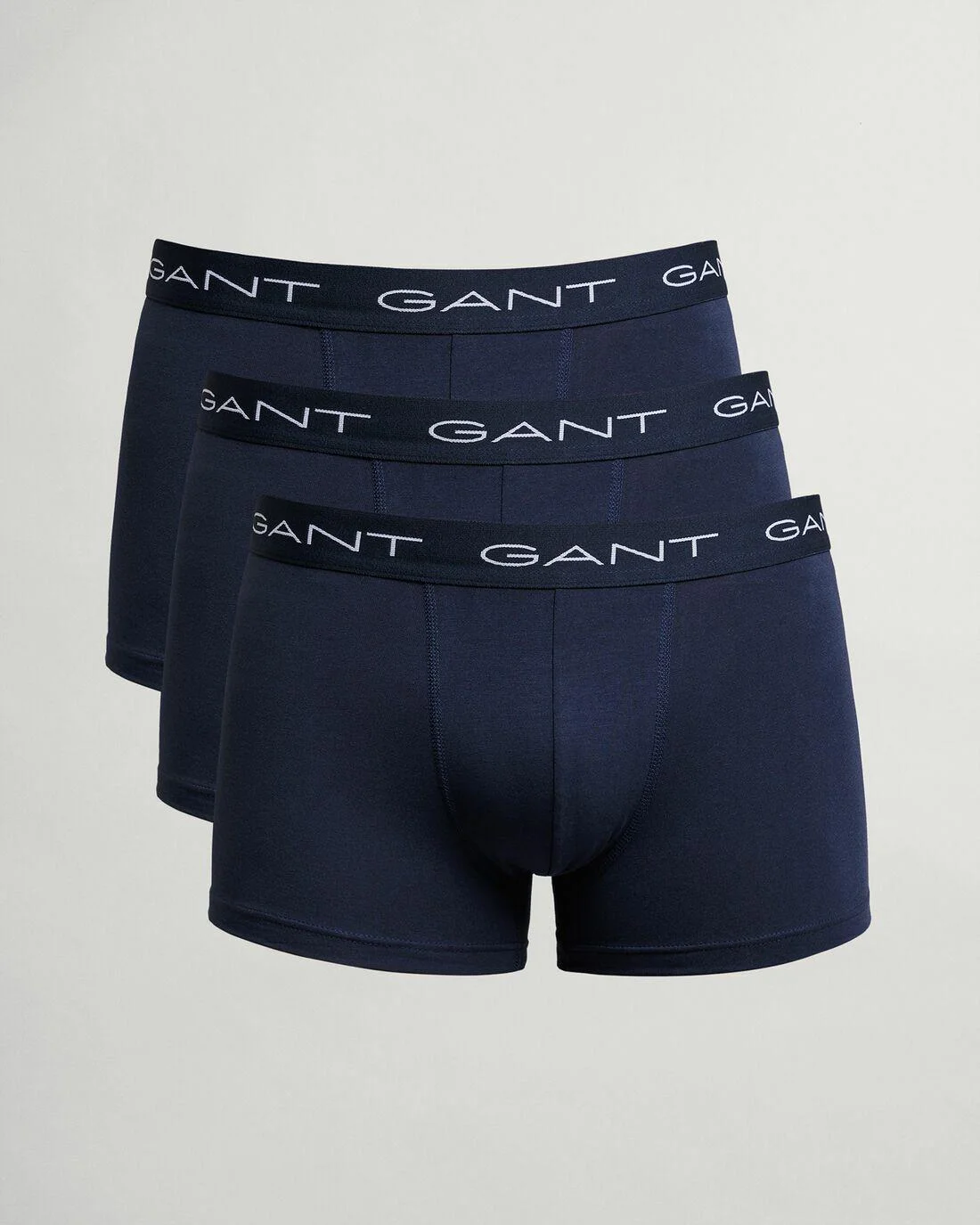 Underwear | Mens GANT 3-Pack Trunks Navy