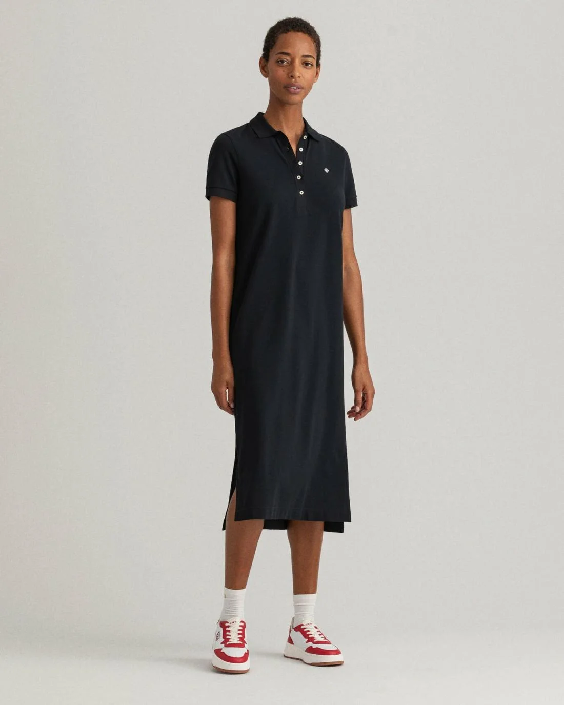 Dresses | Womens GANT Piqué Polo Dress Black