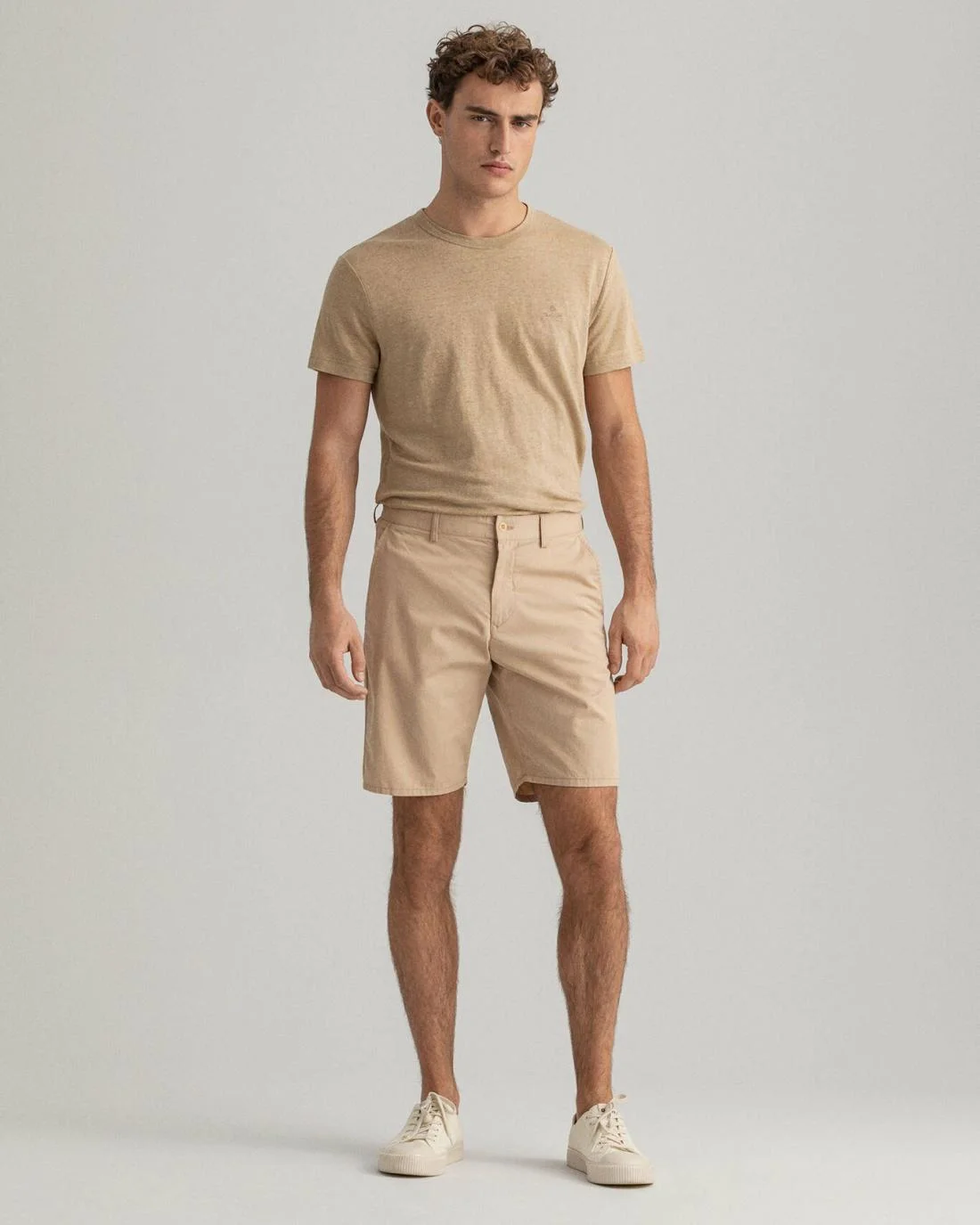 Shorts | Mens GANT Relaxed Fit Shorts Dark Khaki