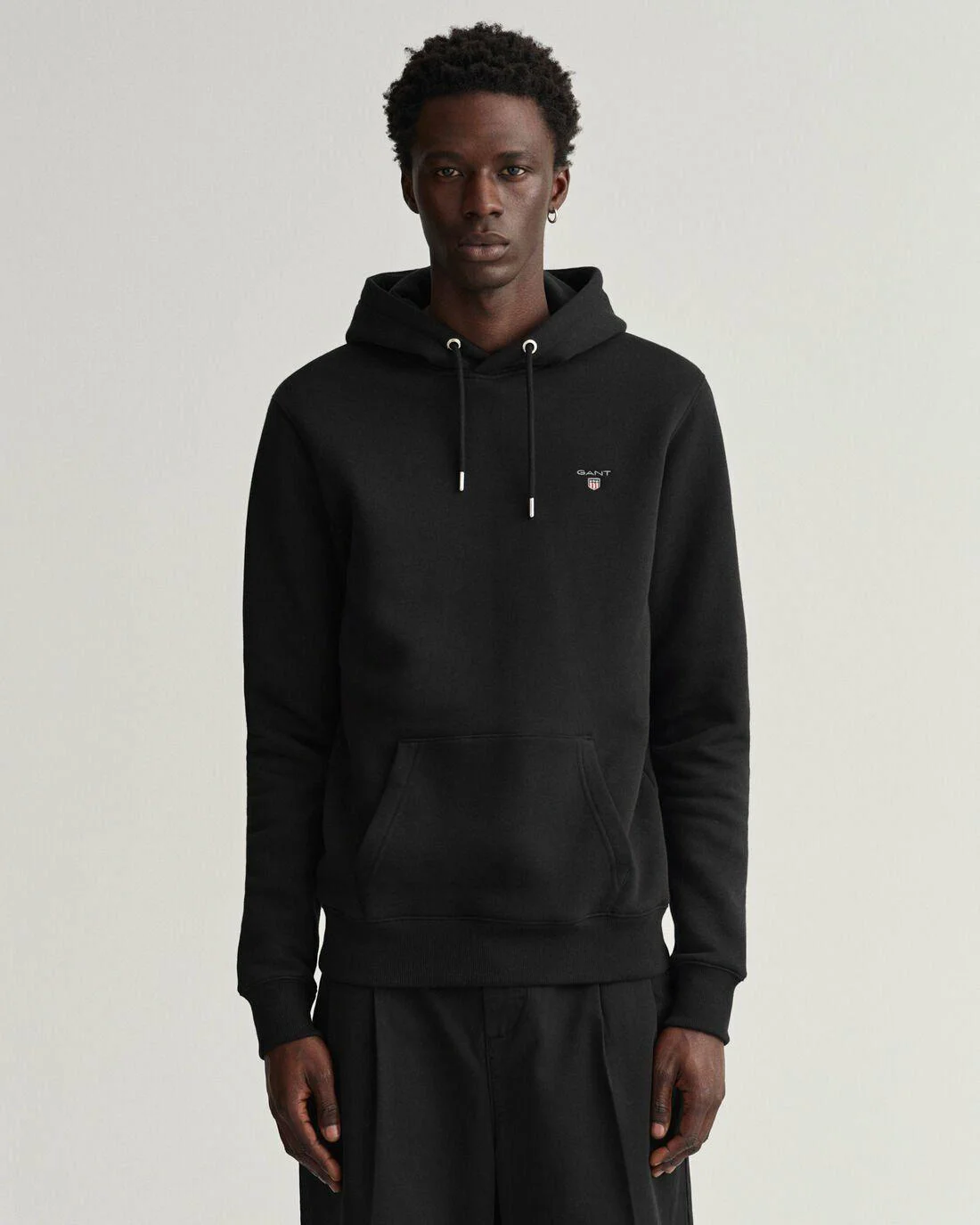 Hoodies And Sweats | Mens GANT Original Sweat Hoodie Black