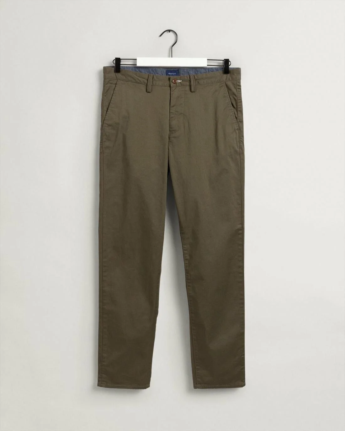 Chinos | Mens GANT Allister Regular Fit Twill Chinos Racing Green